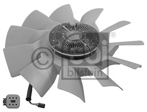 вентилатор, охлаждане на двигателя 45475