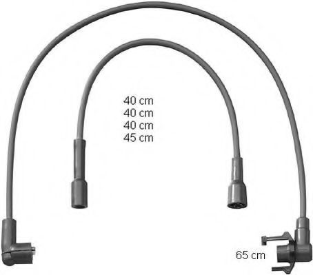 комплект запалителеи кабели PRO1391