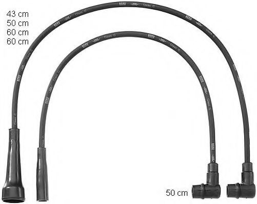 комплект запалителеи кабели PRO733