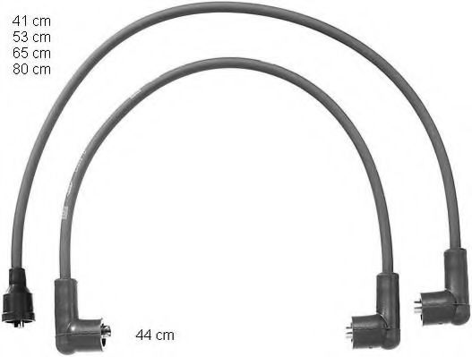 комплект запалителеи кабели ZEF1050