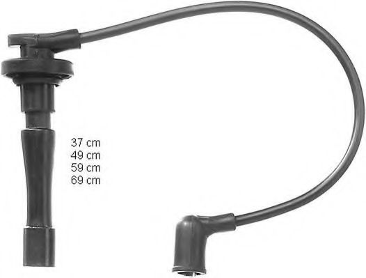 комплект запалителеи кабели ZEF1081