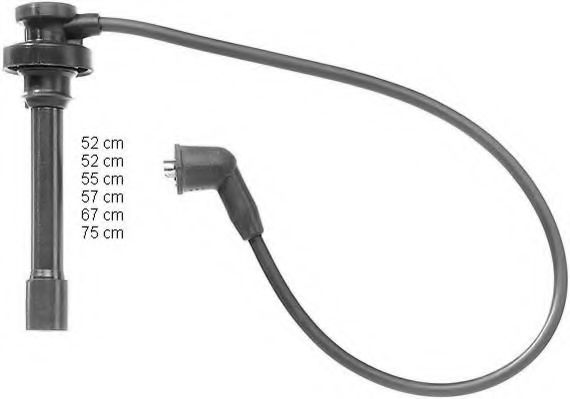 комплект запалителеи кабели ZEF1087
