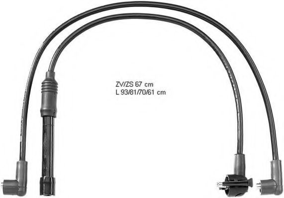 комплект запалителеи кабели ZEF1131