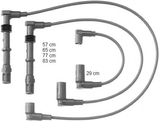 комплект запалителеи кабели ZEF1171