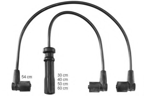 комплект запалителеи кабели ZEF1193