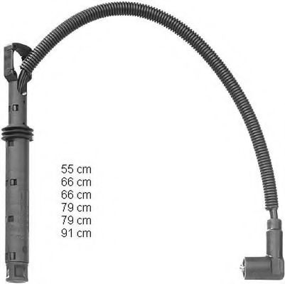 комплект запалителеи кабели ZEF1233