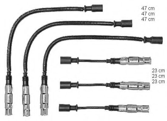 комплект запалителеи кабели ZEF1479