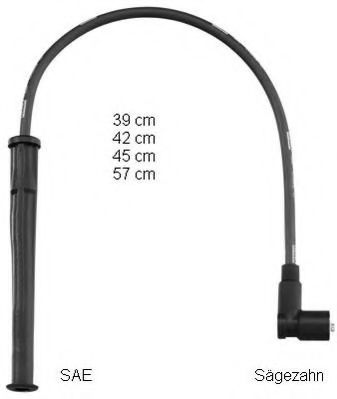 комплект запалителеи кабели ZEF1602