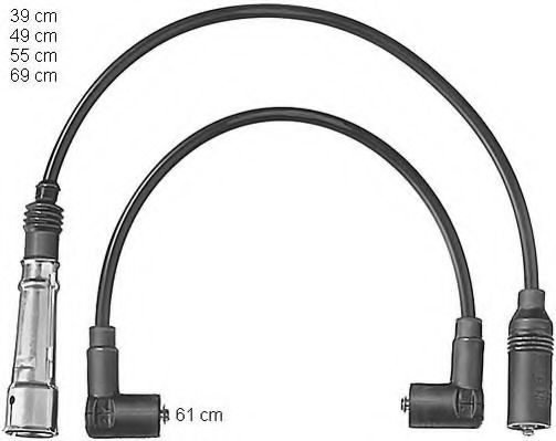 комплект запалителеи кабели ZEF561