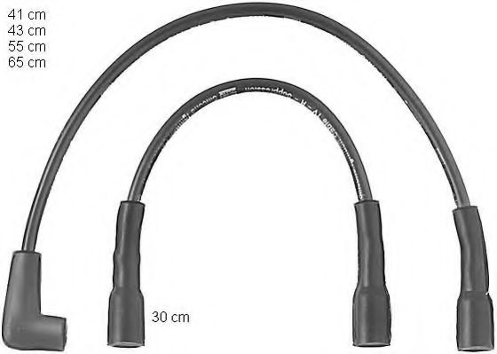 комплект запалителеи кабели ZEF573