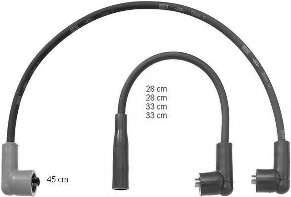 комплект запалителеи кабели ZEF760