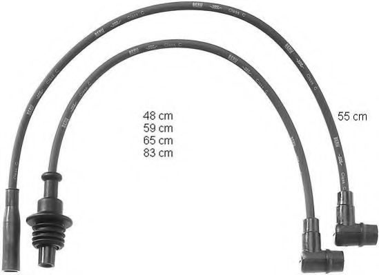 комплект запалителеи кабели ZEF790