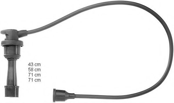 комплект запалителеи кабели ZEF851