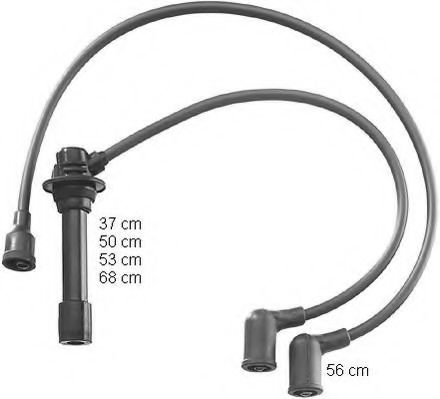 комплект запалителеи кабели ZEF866
