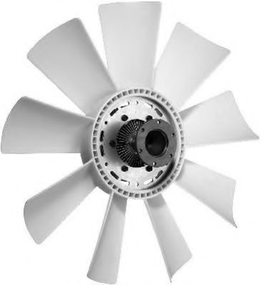 вентилатор, охлаждане на двигателя LKK024