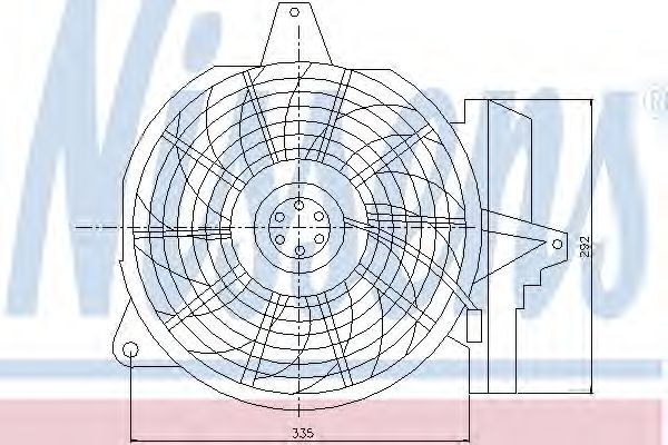 вентилатор, конденсатор на климатизатора 85266