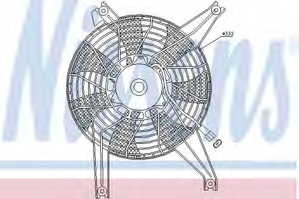 вентилатор, конденсатор на климатизатора 85383