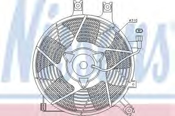 вентилатор, конденсатор на климатизатора 85384
