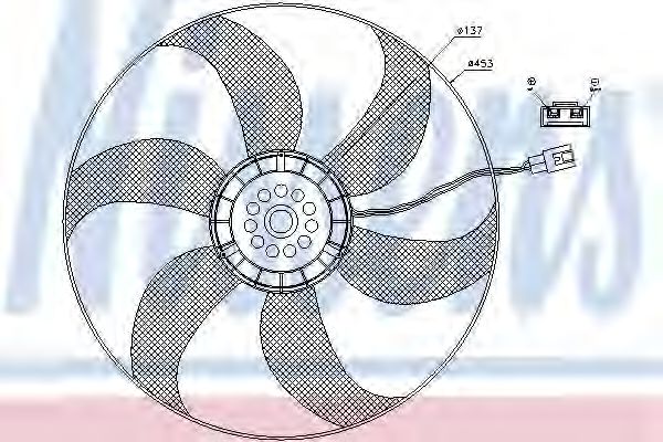 вентилатор, конденсатор на климатизатора 85403