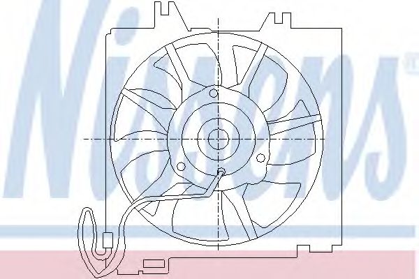вентилатор, конденсатор на климатизатора 85456