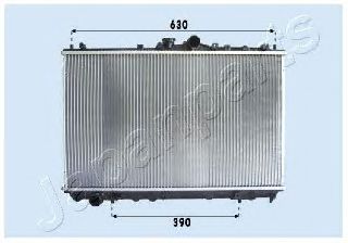 радиатор, охлаждане на двигателя RDA163027
