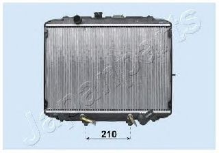 радиатор, охлаждане на двигателя RDA283058