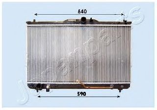 радиатор, охлаждане на двигателя RDA283092