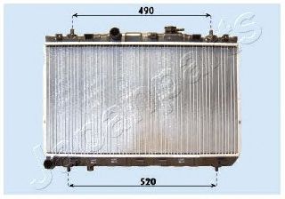 радиатор, охлаждане на двигателя RDA283099
