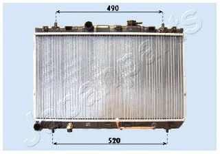 радиатор, охлаждане на двигателя RDA283100