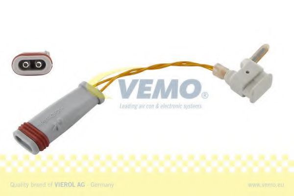 предупредителен контактен сензор, износване на накладките V30-72-0595