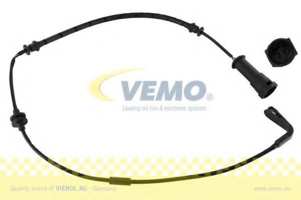 предупредителен контактен сензор, износване на накладките V40-72-0424