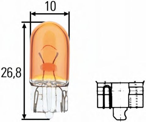 крушка с нагреваема жичка, мигачи; крушка с нагреваема жичка; крушка с нагреваема жичка, светлини позиционни/габаритни; крушка с нагреваема жичка, светлини позиционни/габаритни