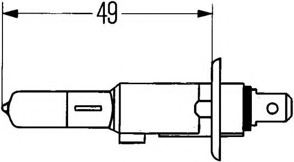 крушка с нагреваема жичка, главни фарове 8GH 002 089-135