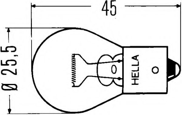 крушка с нагреваема жичка 8GA 002 073-121
