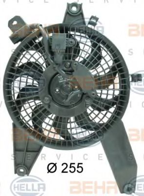 вентилатор, конденсатор на климатизатора 8EW 351 034-611