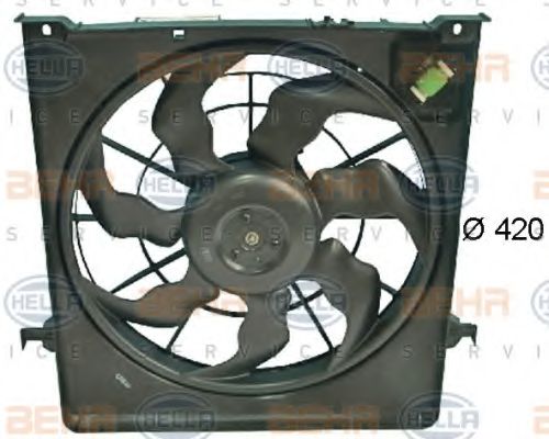 вентилатор, охлаждане на двигателя 8EW 351 043-371
