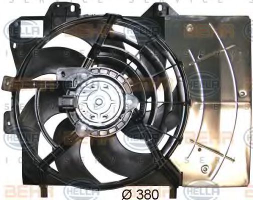 вентилатор, охлаждане на двигателя 8EW 351 043-541
