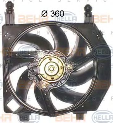 вентилатор, охлаждане на двигателя 8EW 351 043-581