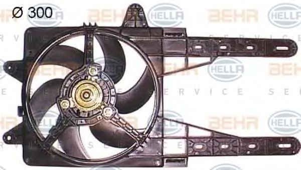 вентилатор, охлаждане на двигателя 8EW 351 044-141