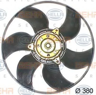 вентилатор, охлаждане на двигателя 8EW 351 044-191