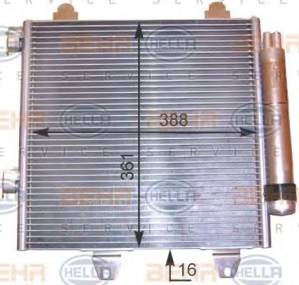 кондензатор, климатизация 8FC 351 303-531