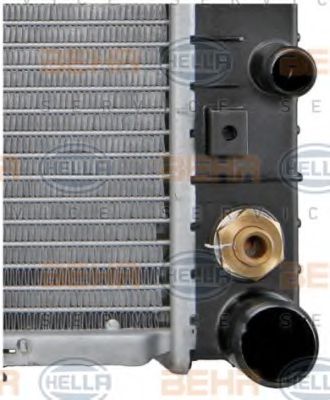 радиатор, охлаждане на двигателя 8MK 376 712-021