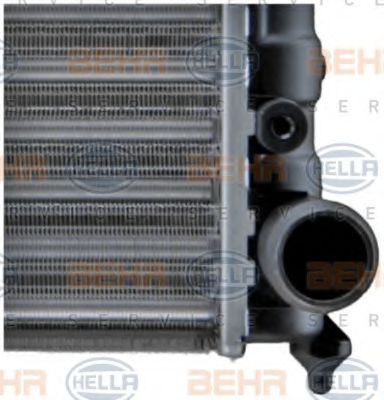 радиатор, охлаждане на двигателя 8MK 376 713-721