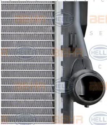 радиатор, охлаждане на двигателя 8MK 376 716-271
