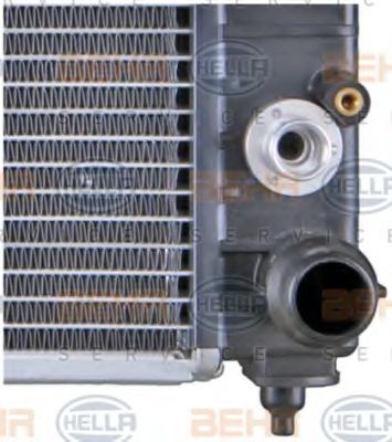 радиатор, охлаждане на двигателя 8MK 376 720-601