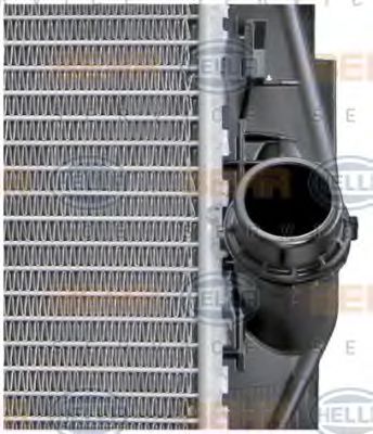радиатор, охлаждане на двигателя 8MK 376 754-051
