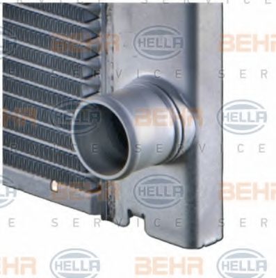 радиатор, охлаждане на двигателя 8MK 376 754-221