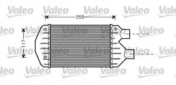 интеркулер (охладител за въздуха на турбината) 817881