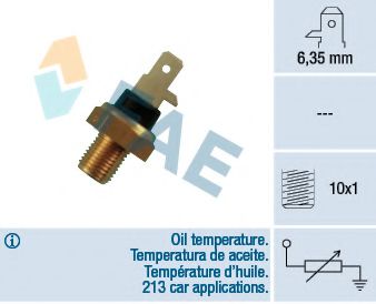 датчик, темература на маслото; датчик, температура на охладителната течност 31610