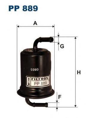 горивен филтър PP889